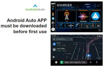 JENSEN Multimedia Receiver CAR689-Safety1