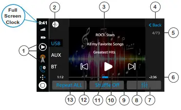 JENSEN Multimedia Receiver CAR689-Safety2