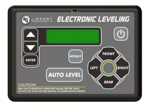 LIPPERT Hydraulic Leveling with LCD Touchpad