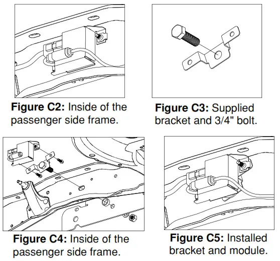 B W 1111 Turnoverball Gooseneck Hitch - INSTALL SIDE PLATES 2