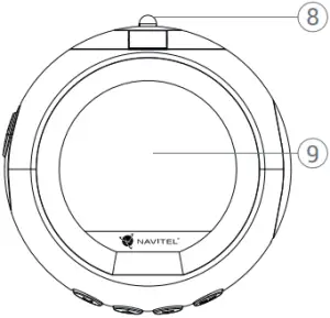 NAVITEL R1000 - Device layout 2