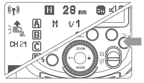 Godox TT685IIC Flash for Canon Cameras -transmission unit setting