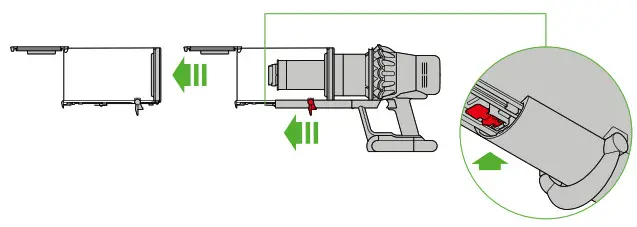 dyson 347776-01 V11 Outsize Stick Vacuum with Radial Root Cyclone - Cleaning your bin 1