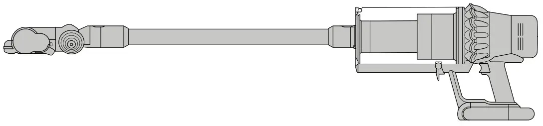 dyson 347776-01 V11 Outsize Stick Vacuum with Radial Root Cyclone - Cover