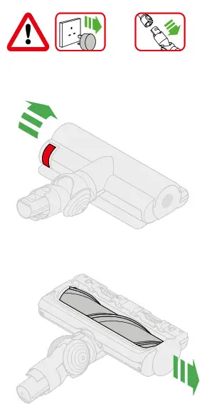 dyson 347776-01 V11 Outsize Stick Vacuum with Radial Root Cyclone - Washing your High Torque XL cleaner head 1