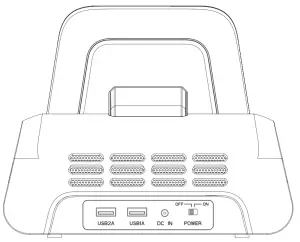 Acoustic Research 764-466 Conference Hub Hands -Back