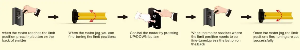 Limit position fine-tuning