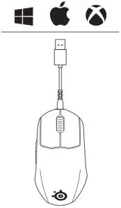 steelseries M00027 Wireless Mouse - CONNECTING