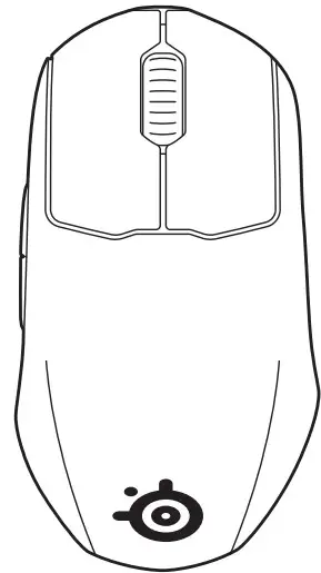 steelseries M00027 Wireless Mouse - WIRELESS