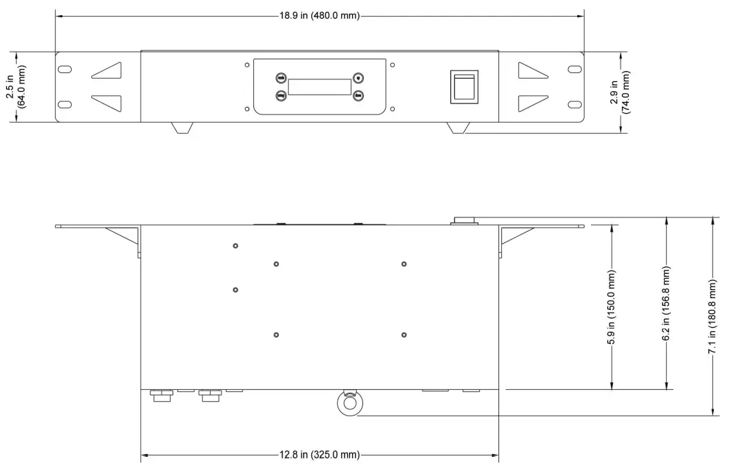 ADJ PIX142 Pixie Driver 2000 - DRAWINGS