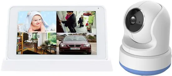 RDI TECHNOLOGY CM544554 5.5 Inch Large Touchscreen Monitor with 1080P Pan and Tilt Camera