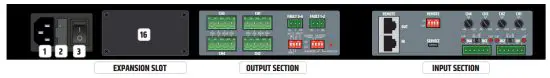 LD SYSTEM IPA 412 T DSP Power Amplifier - To indicates