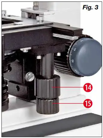 BRESSER 5102000 Monocular Microscope Instruction Manual - Fig 3