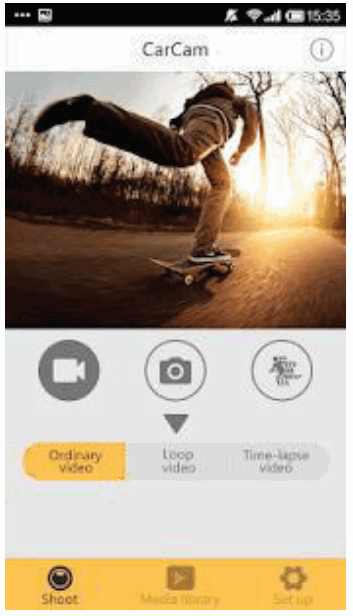 NEXTECH QC8071 4K UHD Wi Fi Action Camera with LCD - Storage