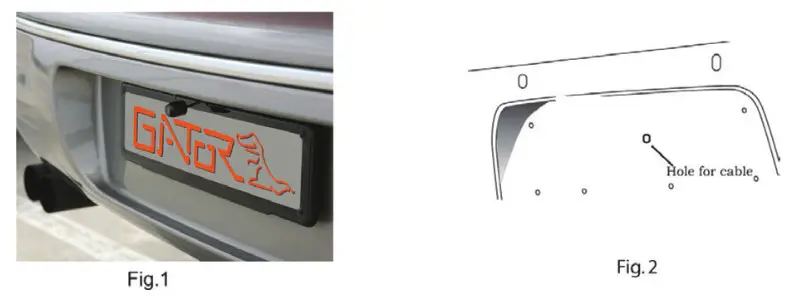 Installing the camera