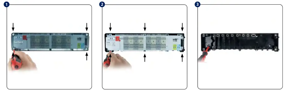 SALUS KL08NSB Wiring centre 8 zones 230 V - description 2