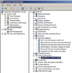 FIG 22 Installing the firmware
