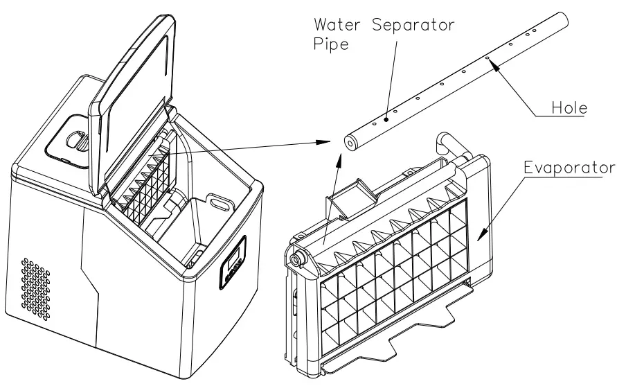 CROWNFUL HZB 18F Ice Maker-fig2