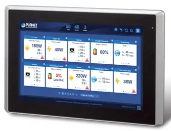PLANET-NMS-360V-Renewable-Energy-Management-Controller-with-LCD-Touch-Screen