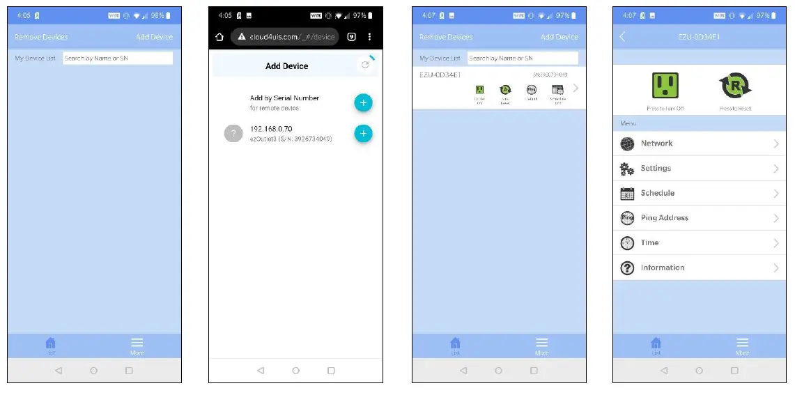 proxicast MSNTN02 ezOutlet3 Internet Enabled IP Remote Power Switch-3