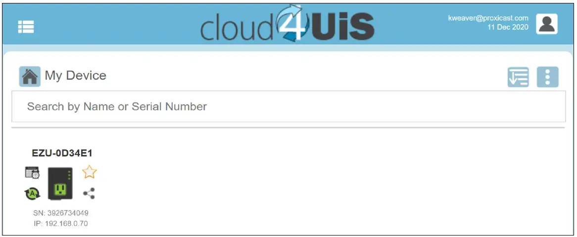 proxicast MSNTN02 ezOutlet3 Internet Enabled IP Remote Power Switch-5