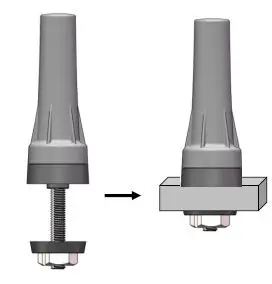 PIXEL SXMFMA75 SiriusXM Radio Flush Mount Antenna 6