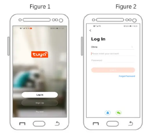 Register a user and log in