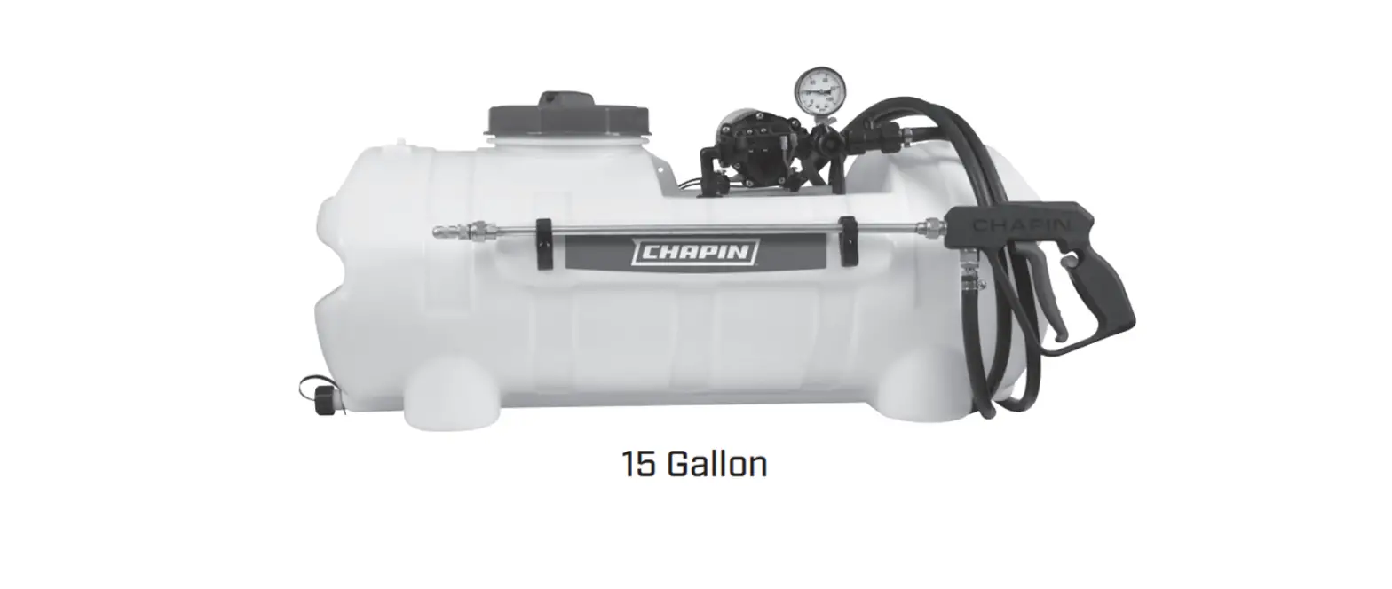 Chapin 97300e 15 Gallon Ez Mount 12-volt Deluxe Sprayer User Manual Chapin 97300e 15 Gallon Ez Mount 12-volt Deluxe Sprayer User Manual
