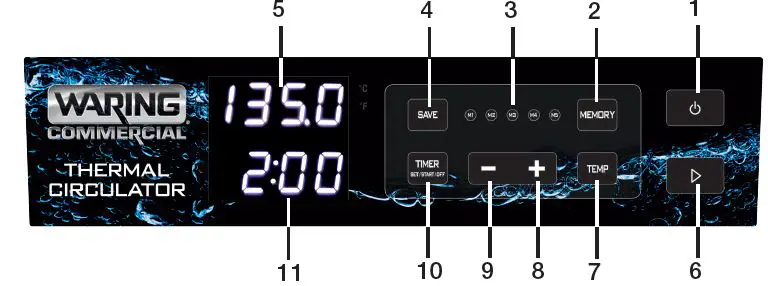 WARNING COMMERCIAL Thermal Circulators Stainless Steel Integrated Bath System-fig5