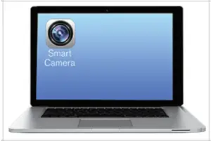 a screen shot of an open laptop computer sitting on top of a table