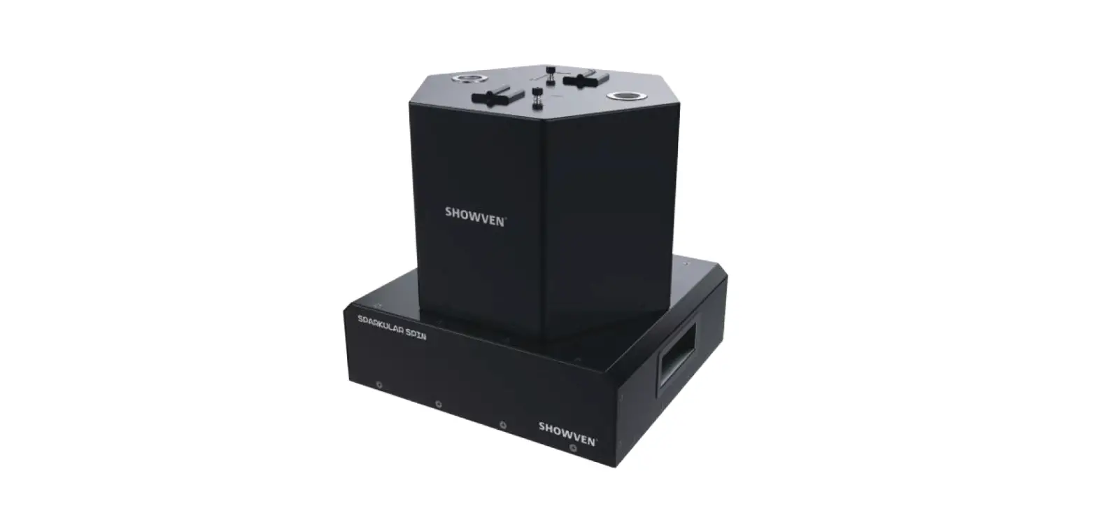 Showven Sparkular Spin Rotatable Cold Spark Machine User Manual