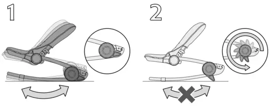 mamas papas WAVE Rocking Cradle Bouncer and Rocker Chair - Rocking mode