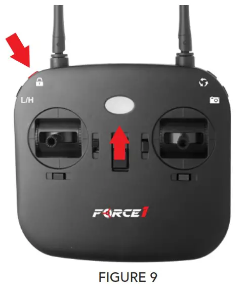 USA Toyz F100 Ghost Brushless Drone with Action Camera - CALIBRATION