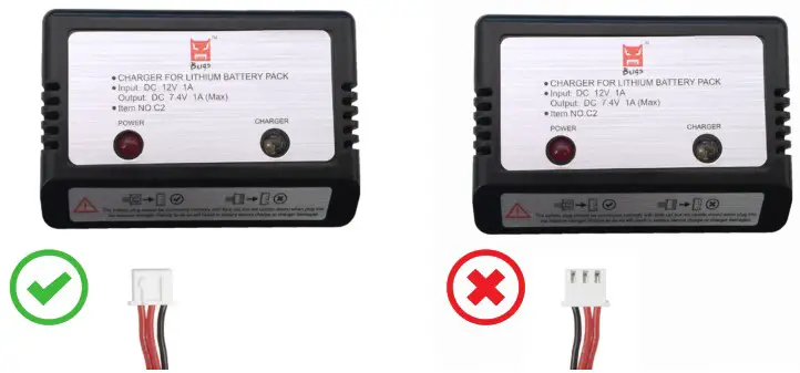 USA Toyz F100 Ghost Brushless Drone with Action Camera - DRONE BATTERY CHARGING