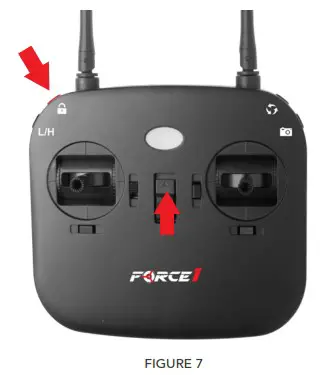 USA Toyz F100 Ghost Brushless Drone with Action Camera - QUICK START GUIDE 1