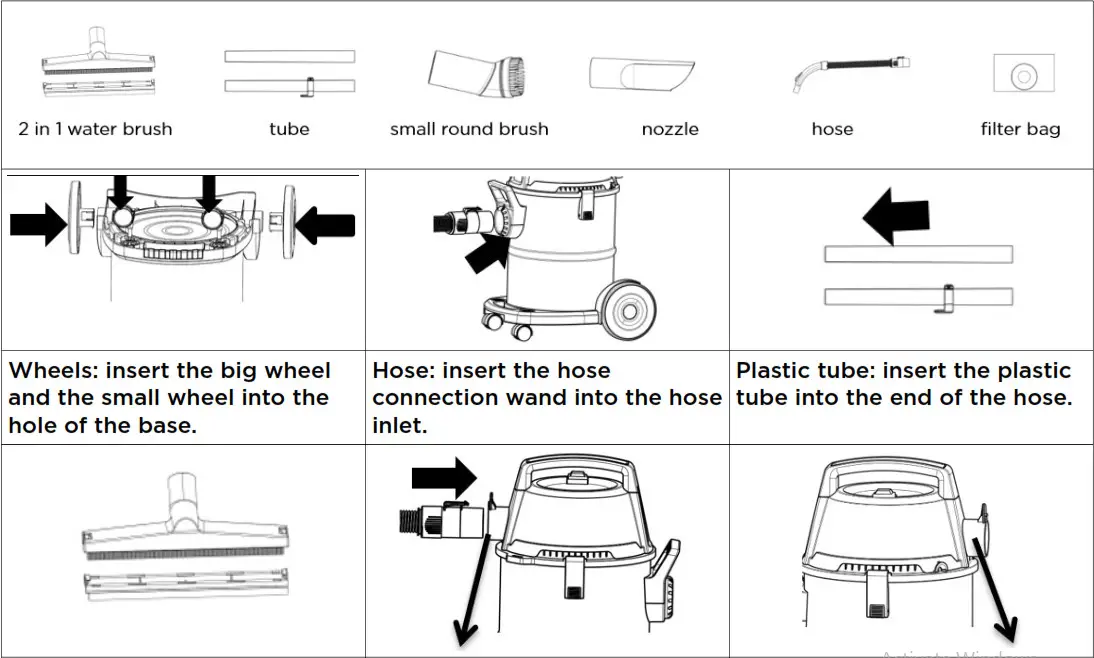 kogan 21L Wet and Dry Vacuum Cleaning and Care.