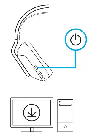logitech G535 Wireless Gaming Headset - fig 1