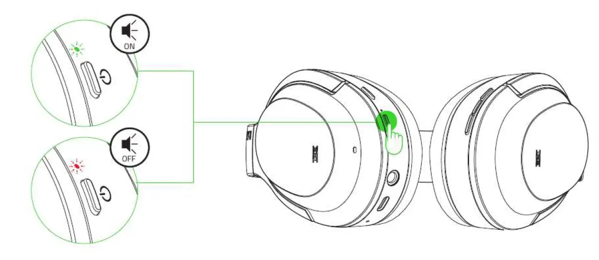 Razer RZ040343 WIRELESS HEADSET FIG 10