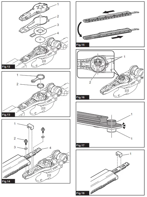 makita DUN600L Cordless Pole Hedge Trimmer - fig 3