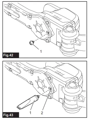 makita DUN600L Cordless Pole Hedge Trimmer - fig 7