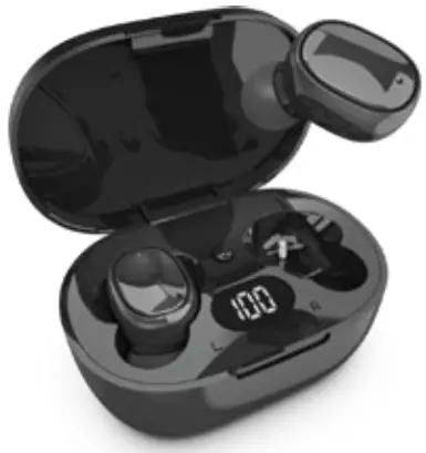 BASS JAXX EP0626BLACK METER True Wireless Earbuds -