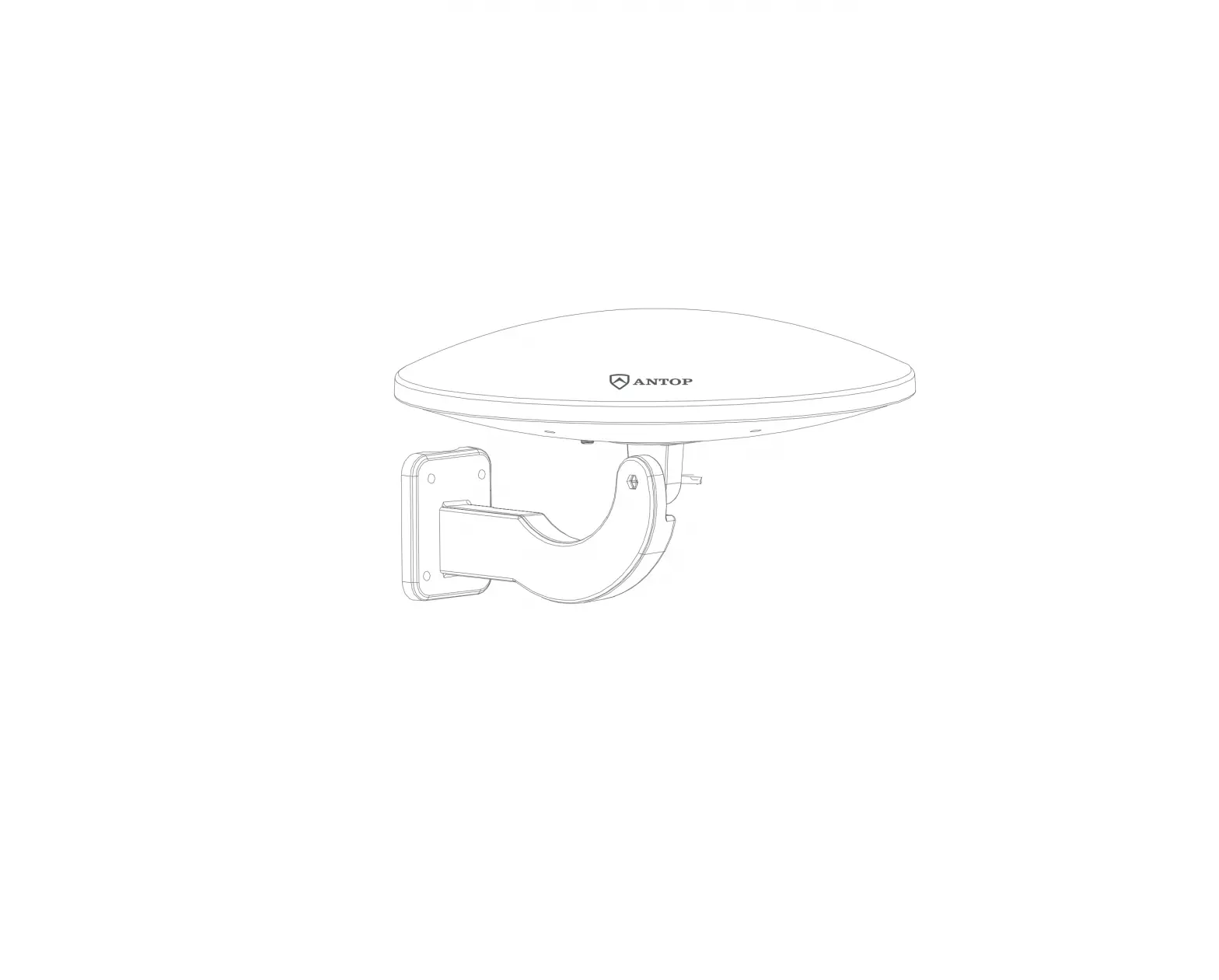 Antop Ufo Smartpass Amplified Hdtv Antenna Outdoor/rv/attic Instruction Manual Antop Ufo Smartpass Amplified Hdtv Antenna Outdoor/rv/attic Instruction Manual