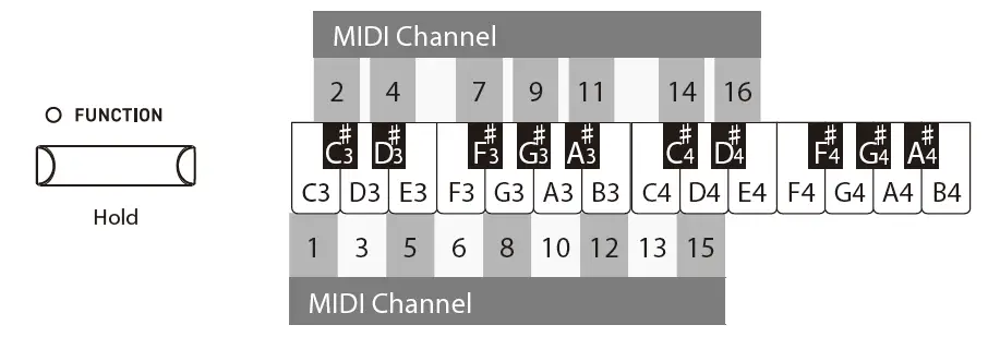 KAWAI ES120 Midi Digital Piano fig 3
