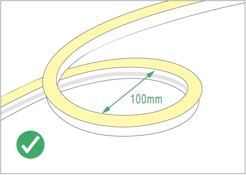 SurMountor N1615P LED Neon Flex Silicone Tube 19