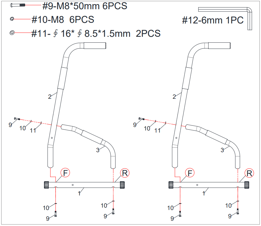 SUNNY HEALTH FITNESS SF XF921050 Multifunction Strength Bar - FIG 3