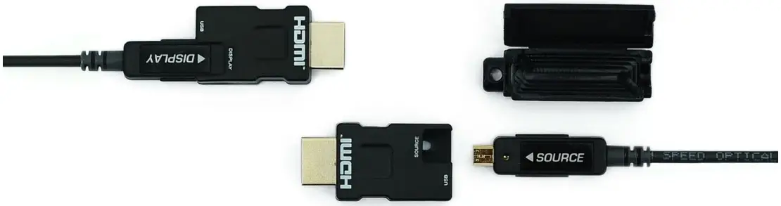 OPTICIS LHM2-Pxxx Stretch HDMI HDMI 2.0 Detachable Active Optical Cable