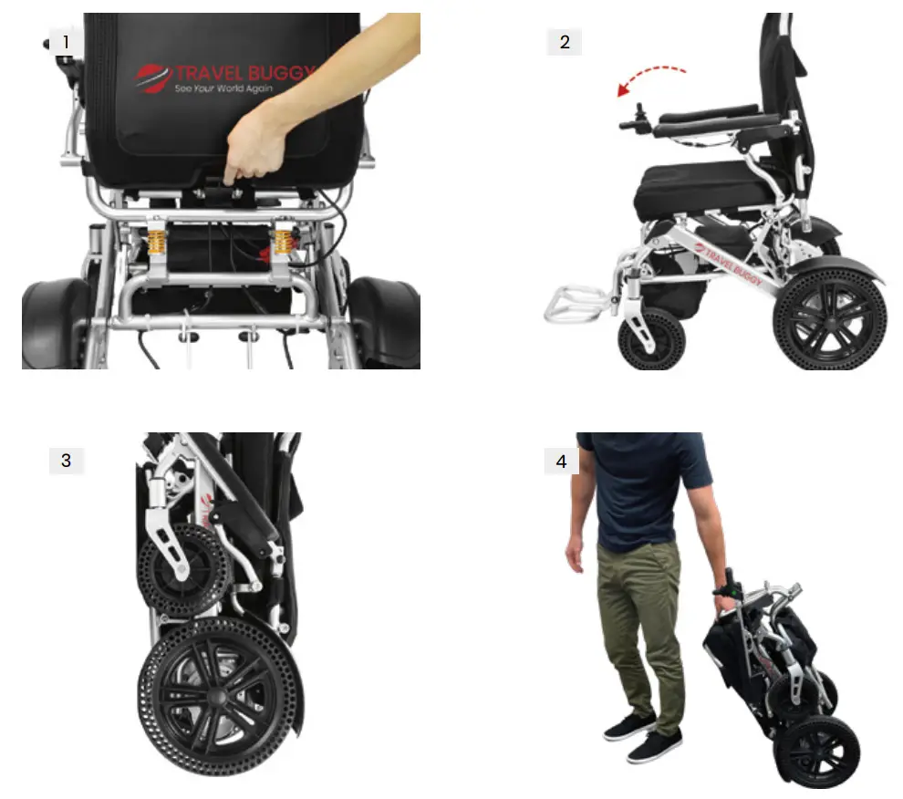 Travel Buggy 8255872002239 Foldable Power Chair - fig 6