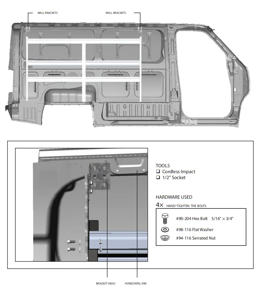 RANGER DESIGN N4 RA84-3 Shelving - PHASE 2
