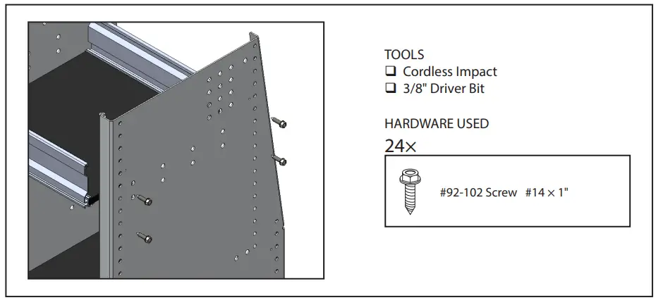 RANGER DESIGN N4 RA84-3 Shelving - PHASE