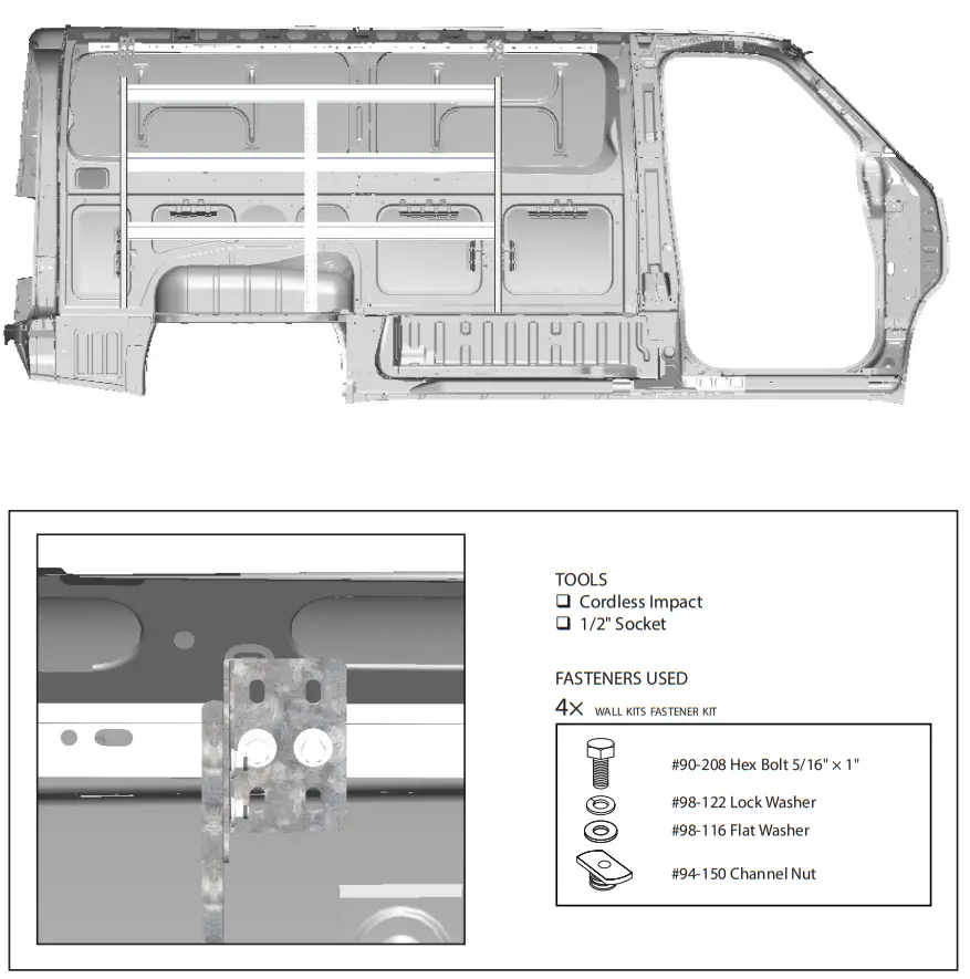RANGER DESIGN N4 RA84-3 Shelving - ranger wal